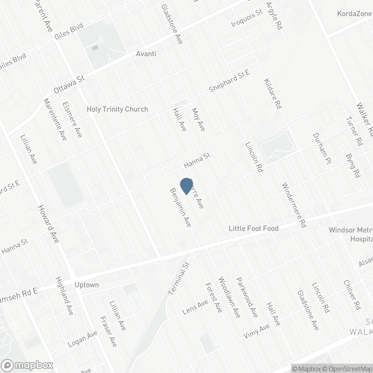 1653 PIERRE AVENUE, Windsor, Ontario N8X 4P7